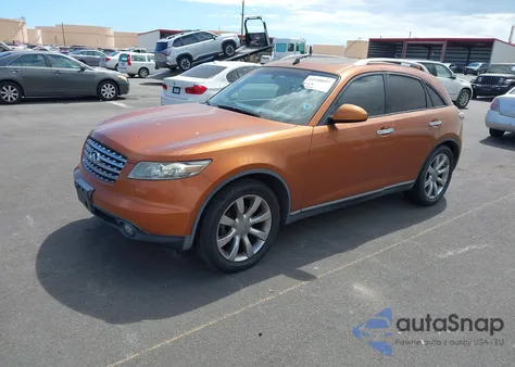 2004 Infiniti Fx35 from USA, damaged, VIN JNRAS08U44X100654